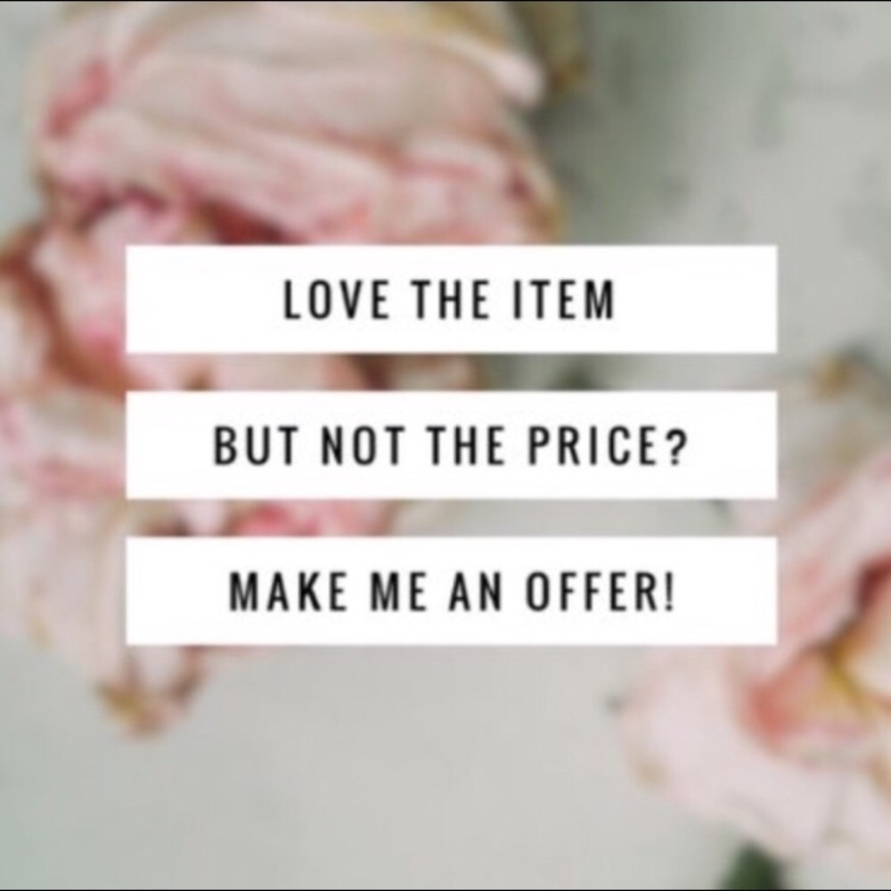 Offers Welcome! 💕🛍